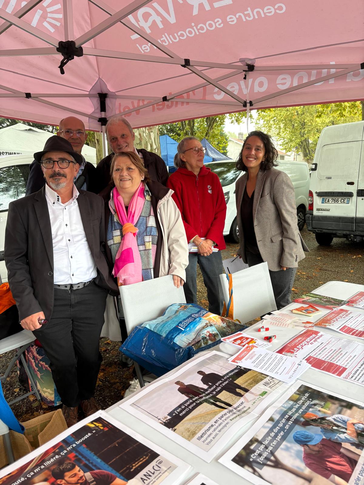Journée illettrisme maillon arcachon
