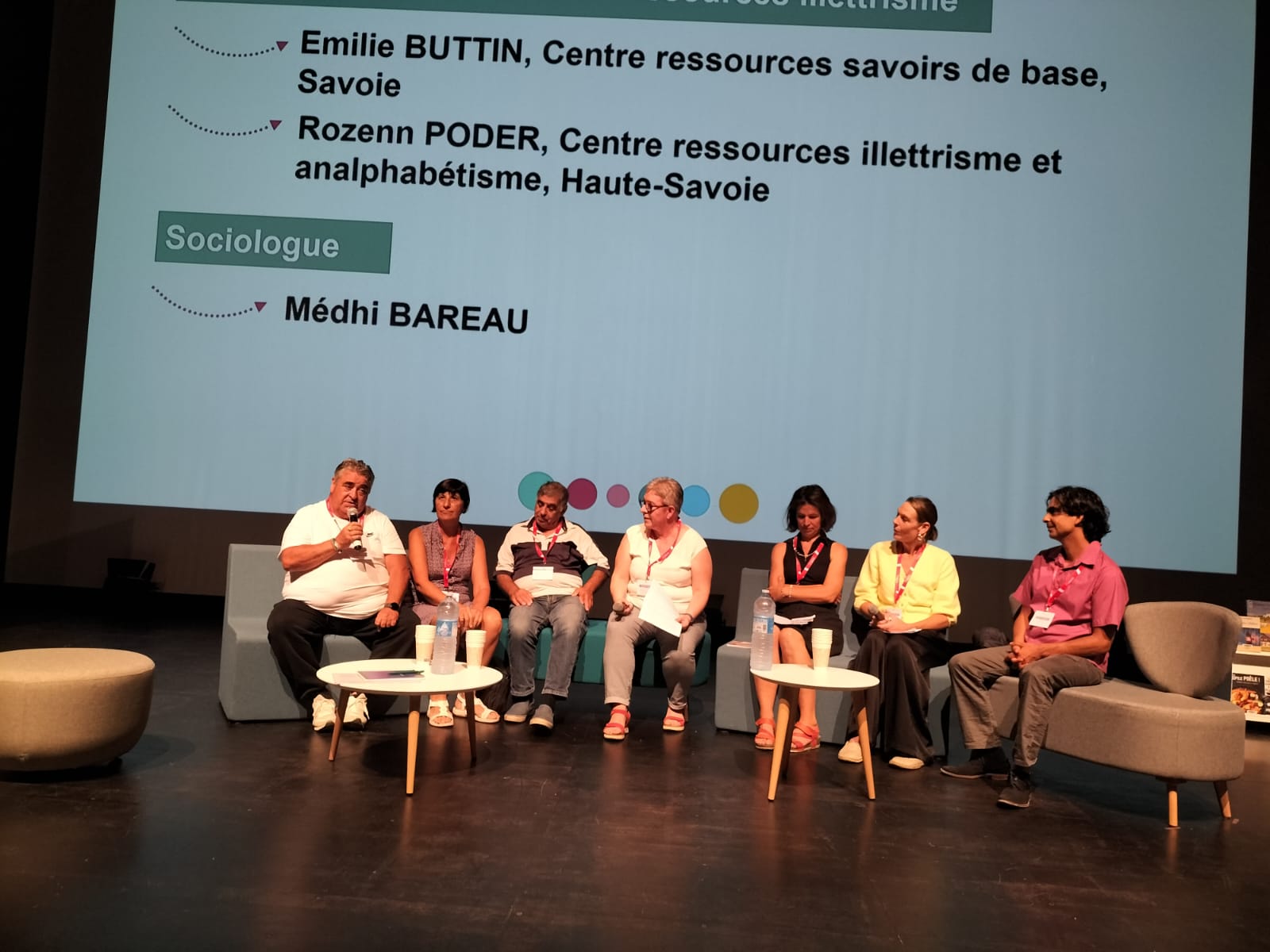 Illettrisme table ronde alby sur Chéran maillon Grenoble, 08 spet